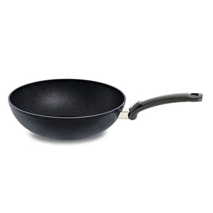 Fissler Wok Adamant Wok 28 cm gas IH senza pfoa pfos slim - Foto 1 di 9