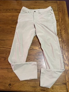 Pantalón Lululemon ABC Classic-Fit 30 *Warpstreme BONE Crema Marfil Para Hombre Talla 30 J89 - Imagen 1 de 9