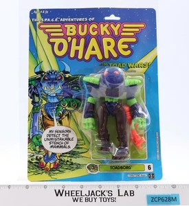 Toadborg Bucky O' Hare Toad Wars 1990 Hasbro Vintage Action Figure NEW SEALED - Picture 1 of 4