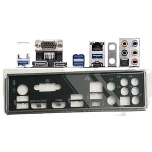original I/O IO Shield Backplate für ASRock Z390 Extreme4 Mainboard - Bild 1 von 2