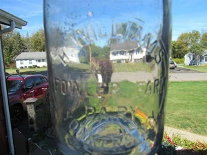 TREQ Milchflasche H Williams Fowler Farm Dairy Yonkers NY WESTCHESTER COUNTY - Bild 1 von 2