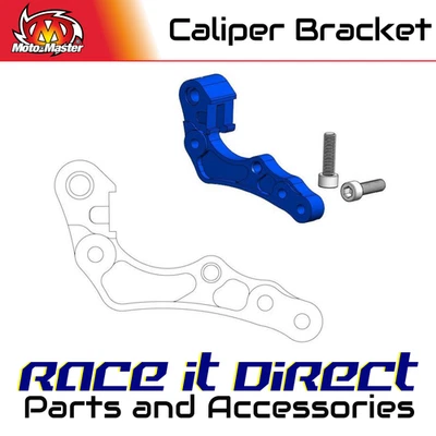 Soporte pinza freno para KTM 200 EXC 2010-2016 delantero azul 260 mm azul MotoMaster Foto 1 de 4