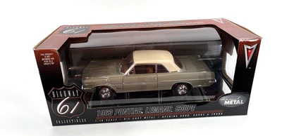 Highway 61 1963 Pontiac Lemans Coupe Opening Hood, Doors and Trunk Die Cast 1:18 - Image 1 of 4