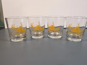 Rare Vintage Panama Red's Glasses - Champaign Music Scene Memorabilia (x4) - Picture 1 of 17