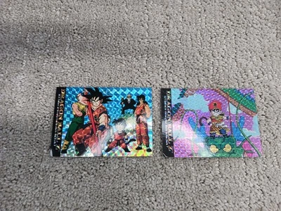 Dragon Ball Z 1996 JPP/Amada ArtBox Series 1 Goku, Gohan Rare Holo #01 /#10 Lot - Image 1 of 4