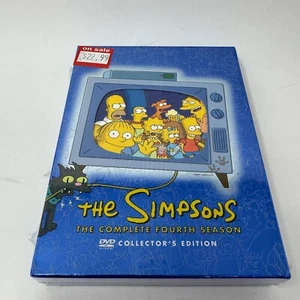 The Simpsons: The Complete Fourth Season DVD Collector’s Edition Brand New Seal - Picture 1 of 3