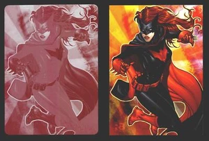 2012 DC Comics The New 52 Base Card Printing Plate 1/1 #8 Batwoman Magenta - Picture 1 of 2