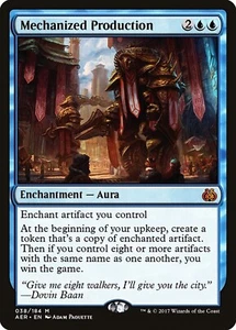 MTG - Mechanized Production *Foil* | AER Aether Revolt | NM | EDH | Mythic - Foto 1 di 1