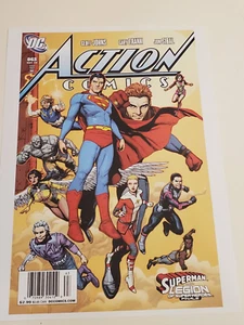 DC COMIC MINI POSTER 10.25"X14" COMIC BOOK COVER ART ACTION COMICS #863 SUPERMAN - Picture 1 of 2