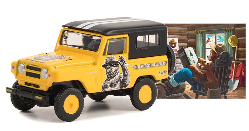 GREENLIGHT - NISSAN Patrol 1965 giallo Antincendio boschivo della serie SMOKE... - Immagine 1 di 1