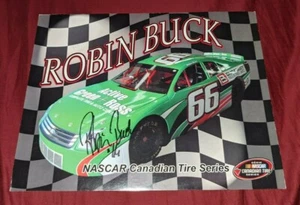 ROBIN BUCK NASCAR CANADIAN TIRE RACING PHOTO AUTO AUTOGRAPH SIGNED RARE DRIVER - Bild 1 von 5
