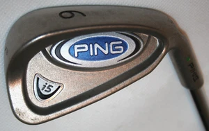 Ping i5 6 iron with Dynamic Gold X100 stiff flex shaft - green lie - Picture 1 of 4