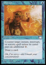Magic the Gathering MTG Disrupt (37) Weatherlight   LP