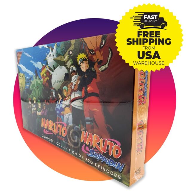 Naruto Complete Series Anime DVD Collection Dual Audio Dubbed Box Set – The  Furline