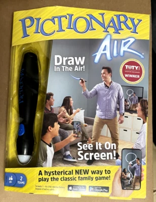Pictionary Air draw Mattel Games classic family fun NEW IN BOX UNOPENED - Image 1 of 2
