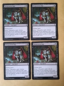 4x Deepcavern Imp - MTG Time Spiral Remastered TSR Common Excellent (EX) - Imagen 1 de 1