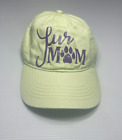 Fur Mom Paw Print Bright Green Hat Cap New