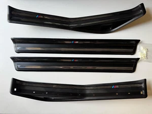 Door Sill Cover Protector Plate Set 4 pcs For BMW E46 97-06 M - Picture 1 of 5