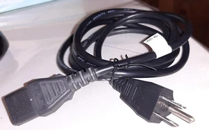6ft 3-Prong AC Power Cord Cable for Sony KDL-37L4000 Bravia 37" US Plug PSU - Bild 1 von 3