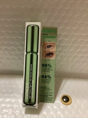 CLINIQUE HIGH IMPACT FULL VOLUME MASCARA #02 INTENSE BLACK BROWN 0.27oz - Image 1 of 3