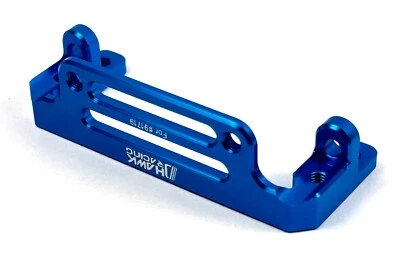 Dhawk CNC RC10B6 Aluminum Servo Mount Blue For Team associated RC10B6 B6.1 B6.2 - Image 1 of 4