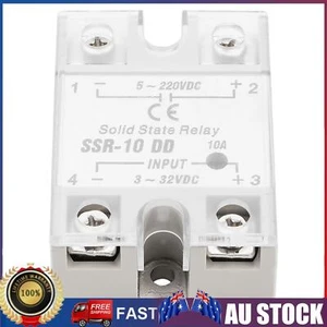 Compact SSR-10 DD 10A 5-220VDC Solid State Relay for Automation Needs - Picture 1 of 18