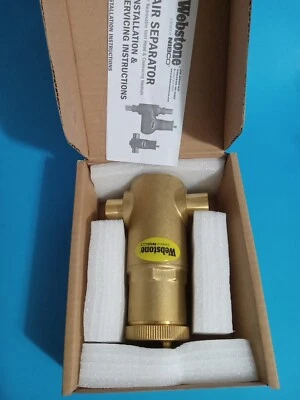 Webstone 3/4” SWT a brand of nibco H-75003 Forged Brass Sweat Air Separator New