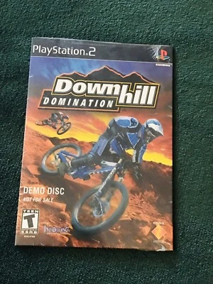 Downhill Domination (PlayStation 2 PS2) Demo Disc New / Factory Sealed 2003 - Image 1 of 2