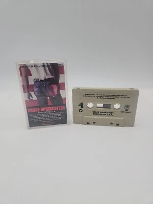 Bruce Springsteen Born In The USA Cassette Tape album  - Image 1 of 3