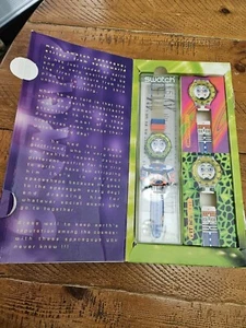 Vintage Swatch Uhr Strepp Vintage 1996 - Neu in Box  - Bild 1 von 4