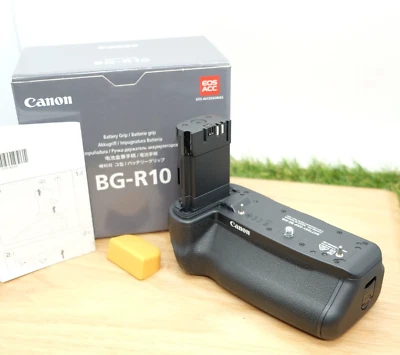 Canon BG-R10 Battery Grip for  EOS R5  R6 Black W/ Box Japan [Mint] #1214A - Image 1 of 4