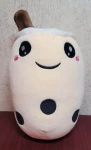 NWOT US Seller Bubble Tea Boba Cup Soft Stuffed Plush Pillow Cushion Kawaii 9.45 - Picture 1 of 7