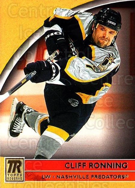 2001-02 Topps Reserve #46 Cliff Ronning - Image 1 of 1