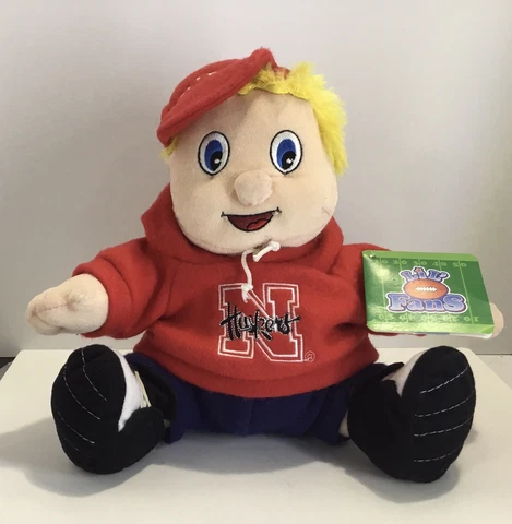 Nebraska Huskers Plush Lil’ Red Stuffed Animal Licensed Product Mascot Cover