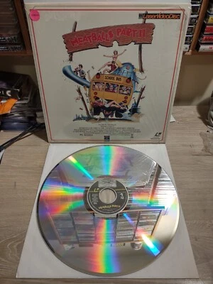 Meatballs Part II Laserdisc (1984 RCA Columbia Pictures) Paul Rubens w/ Shrink - Image 1 of 4
