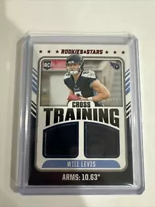 Will Levis 2023 Rookies & Stars RC Cross Training Rookie Patch #D /399 - Picture 1 of 3