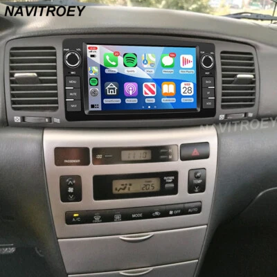 For Toyota Corolla 2003-2008 Carplay Android 15 Car Stereo Radio GPS Navi 2+64GB - Image 1 of 4