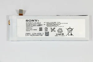 Genuine Sony Xperia M5 DUAL E 5633 Battery Pack 1ICP5/37/115 Replacement Part - Picture 1 of 2