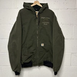 Vintage Carhartt Thermal-Lined Active Jacket “Green” J131 GRN - Picture 1 of 6