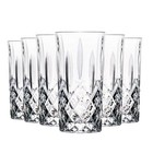 RCR Crystal 6x Orchestra Highball Cocktail Glasses Set Drinking Tumblers 396ml