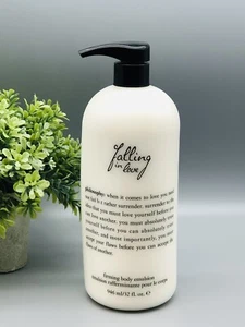 Philosophy Falling In Love Firming Body Emulsion 32 oz NOT SEALED Pump Inserted - Picture 1 of 3