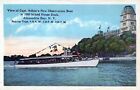 Alexandria Bay New York Captain Adkins New Observation Boat Postcard
