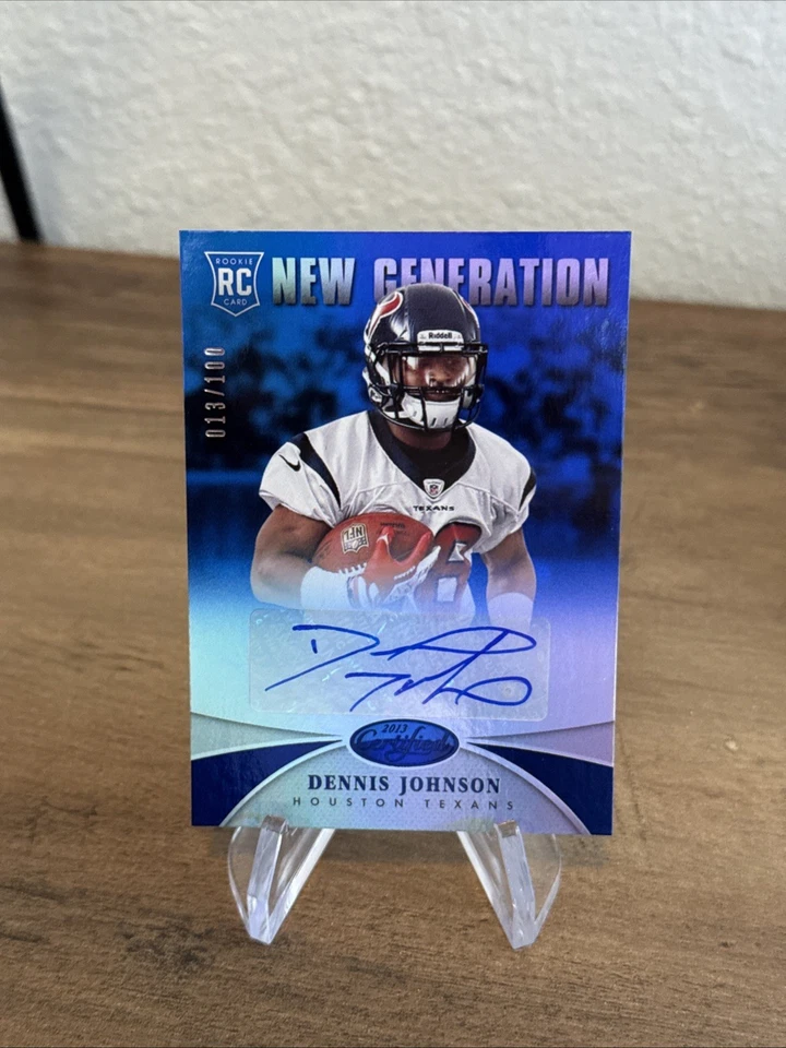 2013 Panini Certified - New Generation Dennis Johnson #257 Mirror Blue - Image 1 of 2