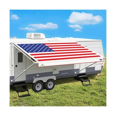 Leaveshade RV Awning Fabric Replacement Camper Trailer Awning Fabric Super He...