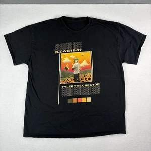 Tyler The Creator Men’s XL Flower Boy MERCH - Black With Graphic Print TEE - Picture 1 of 7