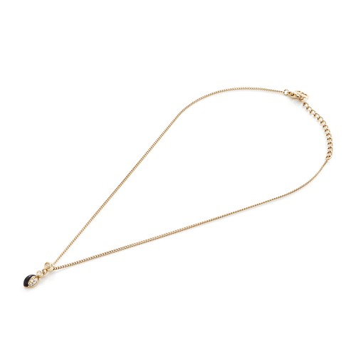 Collana Christian Dior con strass VINTAGE usata oro standard WS4133