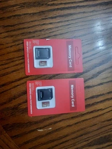 Micro Sd Memory Card 1GB ( Adapter Included, Two In Sale - Picture 1 of 1