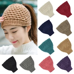 Damen Winter Ananas gehäkelt gestrickt Stirnband Haarband Ohrenwärmer Headwrap - Bild 1 von 22