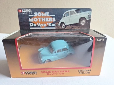 Corgi Diecast Model 96758 SOME MOTHER'S DO 'AVE 'EM  Morris Minor.  pb15 - Image 1 of 4