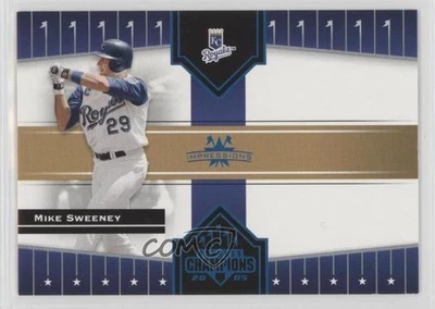 2005 Donruss Champions Blue Impressions /100 Mike Sweeney #298 - Image 1 of 2